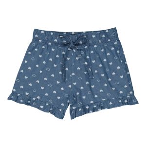 Younger Girl Printed Chambray Short