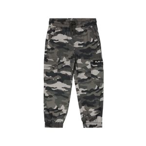 Younger Boy Printed Camo Pant