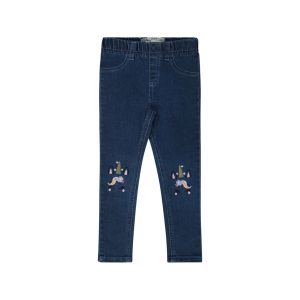 Younger Girl Embroidered Jegging