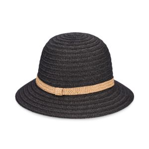 Womens Straw  Cloche Hat