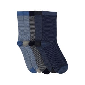 Mens 5 Pack Mid-Length Socks
