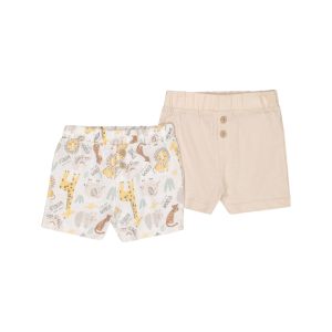 Baby Safari Printed 2 Pack Shorts