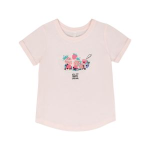 Younger Girl Strawberry Pouch Tee