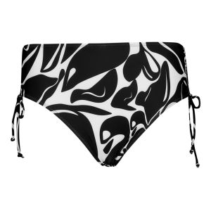 Womens Side Detail High Waist Bikini Bottom