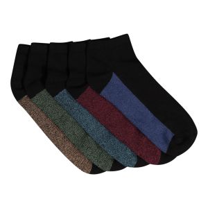 Mens 5 Pack Low Cut Socks