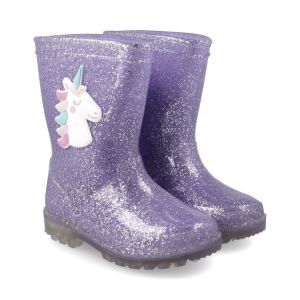 Younger Girl Glitter Light-Up Boots