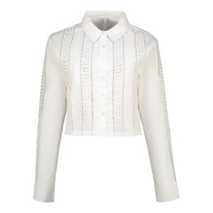 Womens Cropped Anglaise Shirt