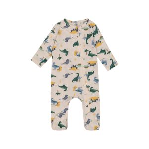 Baby Boy Dino Zip -Thru Sleepsuit