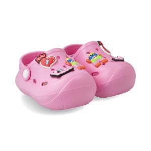 Pink Kiss and heart Gardern Shoes