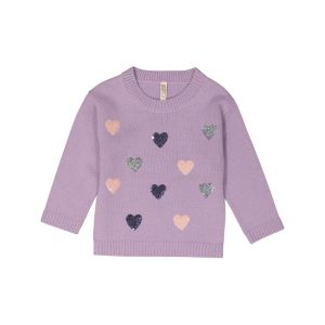 Older Girl Heart Pullover Sweater