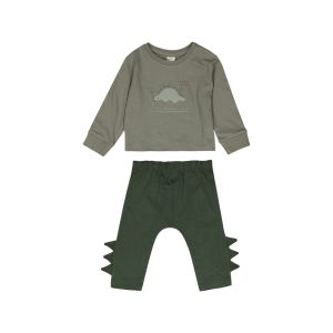 Baby Boys 3D Dino Pajama Set