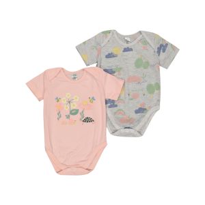 Baby Printed 2 Pack Vests