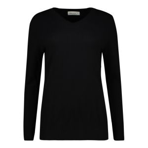 Womens Basic V-Neck Pullover