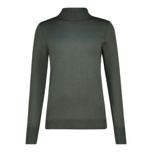 Womens Basic Turtle-Neck Sweater
