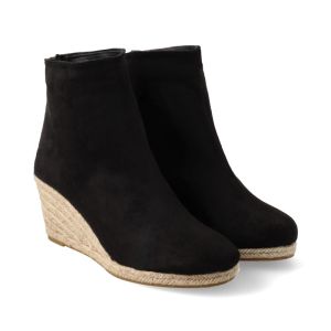 Womens Espadrille Wedge Boot