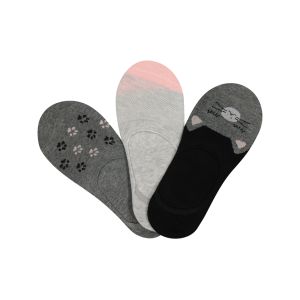 Womens 3 Pack Secret Socks