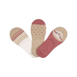 Womens 3 Pack Secret Socks