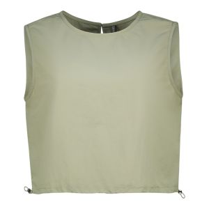 Drawstring  Crop Top