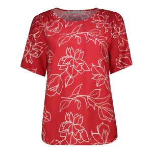 Print Short Sleeve Top