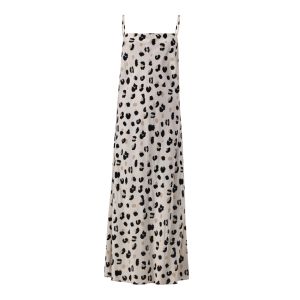 Strappy Bias Maxi Dress