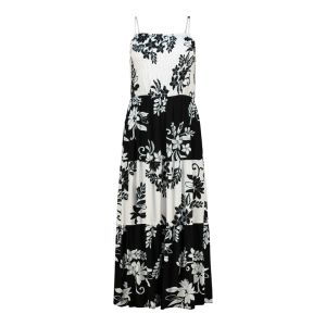 Smocked Strappy Midi Dress