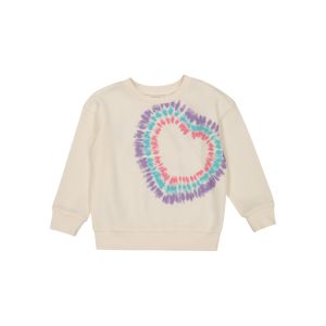 Younger Girl Tie Dye Fleece Top
