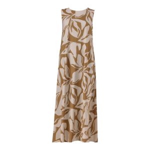 Print Swing Maxi Dress