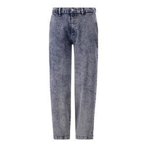 High Rise Barrel Leg Jeans