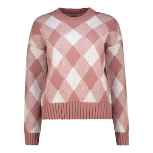 Diamond Check Sweater