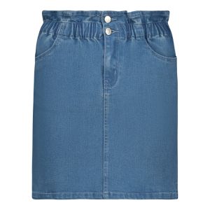 Womens Paperbag Denim Skirt