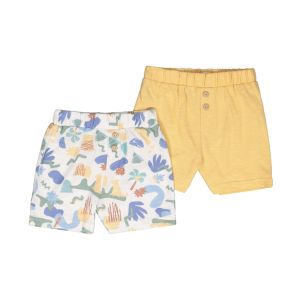 Baby Boy Tropical Printed 2 Pack Shorts