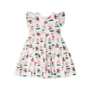 Baby Girls Christmas Printed Dress