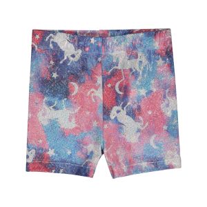 Younger Girl Unicorn Printed Cycle Shorts