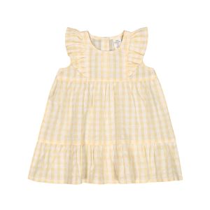 Baby Girl Check Frilled Dress