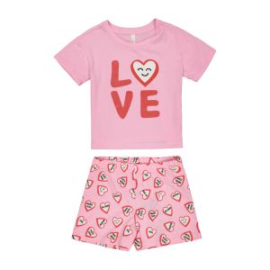 Older Girl Valentines Day Pajama Set