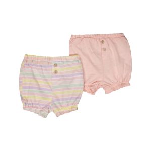 Baby Girl Printed 2 Pack Shorts