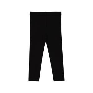 Girls Yoga Bootleg Pants Black Size 9-10 Years Old Soft Stretch