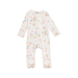 Baby Printed Zip Thru Sleepsuit