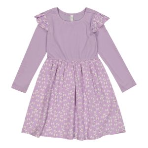 Younger Girl Butterfly Rib Dress