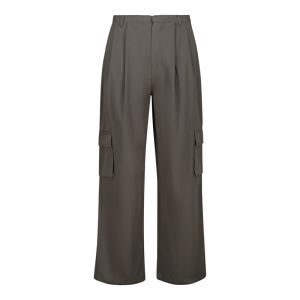 Womens Pleated Utility Pant