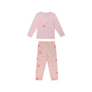 Younger Girl Bunny Pajama Set