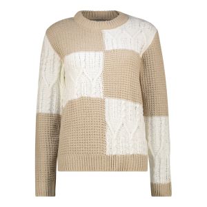 Texture Colourblock Sweater