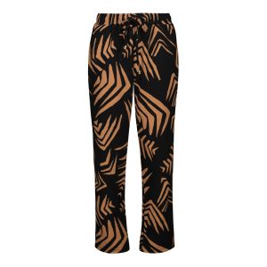 Printed Knit Tapered Pants