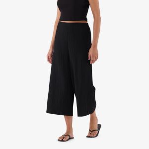 Real Elastic Culotte Pants