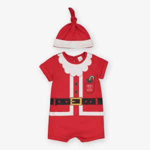 Baby Santa Romper
