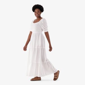 Real Puff Sleeve Dress