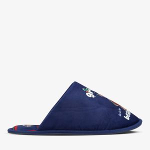 Mens Bear Christmas Slipper