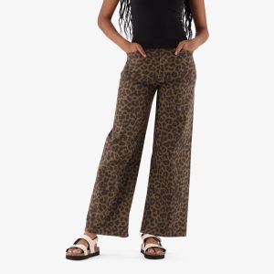 Real High Waist Leopard Jeans