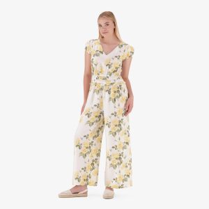 Real Bubble Sleeve Jumpsuit