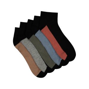 Mens 5 Pack Low Cut Socks